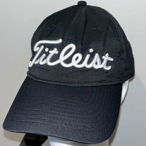 Two (2) Raised Letter Titleist Tour performance Poly/Spandex Golf Hat cap - Picture 3 of 11